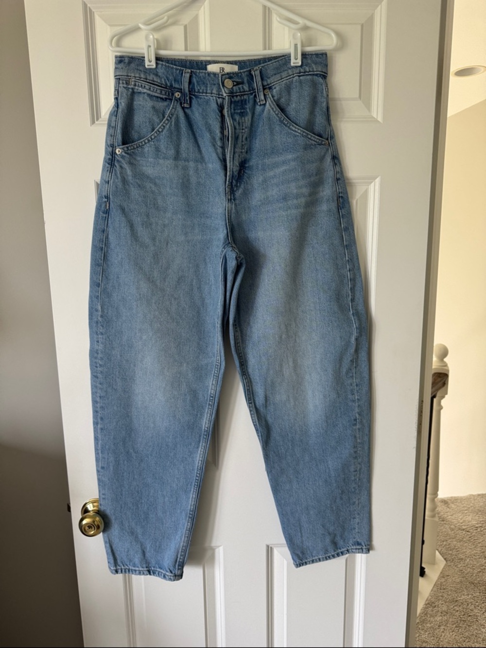 Banana Republic Light Blue Relaxed Straight Jeans